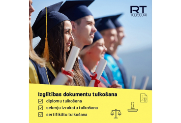RTTranslations OU, Latvijas filiāle RT TULKOJUMI