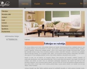 Vindecor SIA, žalūziju ražošana - Home page www.vindecor.lv screenshot 