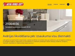 AKVAI RORES CIET? Tehniskais kanalizācijas dienests