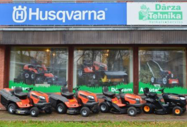 DĀRZA TEHNIKA SIA, HUSQVARNA veikals-serviss