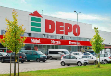 DEPO Mājai Dārzam Remontam, veikals-noliktava