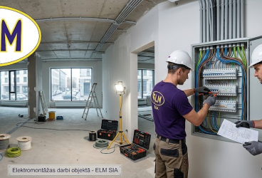 ELM SIA, elektromontāža, elektroinstalācija