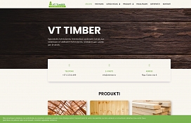 VT TIMBER SIA, kokmateriālu tirdzniecība