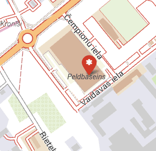 VALMIERAS OLIMPISKAIS CENTRS, peldbaseinu komplekss, 1189.lv