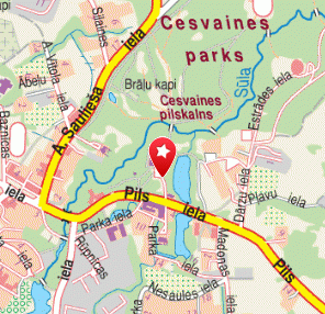 Cesvaines Pils, 1189.lv